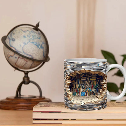 Novelty Book Lover Coffee Mug
