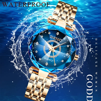Shining Silver Ladies Stainless Steel Watch