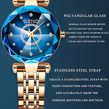 Shining Silver Ladies Stainless Steel Watch