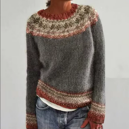 Cozy Holiday Crew Neck Sweater