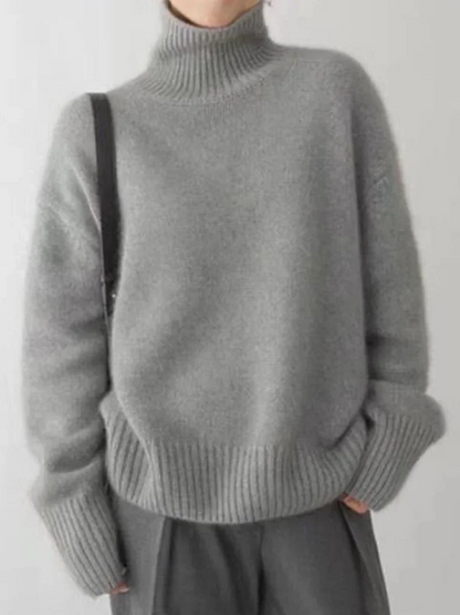 Classic Crew Neck Pullover Sweater