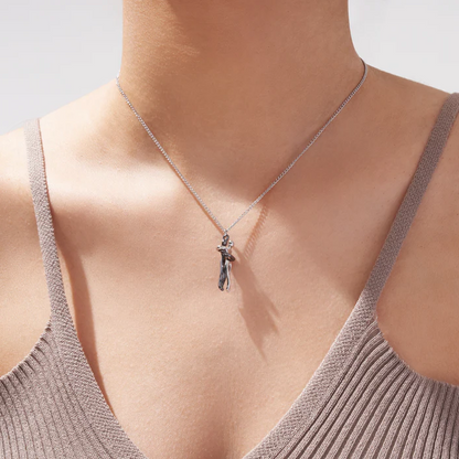 Lovely Embrace Pendant Necklace