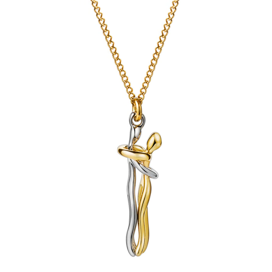 Lovely Embrace Pendant Necklace