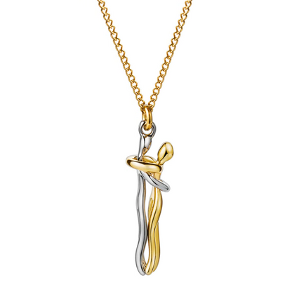 Lovely Embrace Pendant Necklace