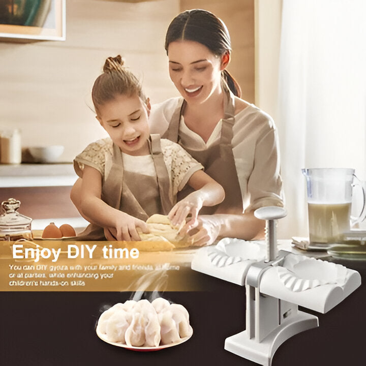 Easy Use Double Dumpling Maker Tool