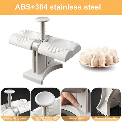 Easy Use Double Dumpling Maker Tool