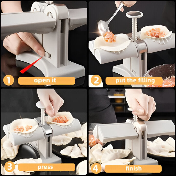 Easy Use Double Dumpling Maker Tool