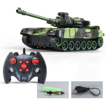 Big Remote Control Battle Tank Toy for Boys