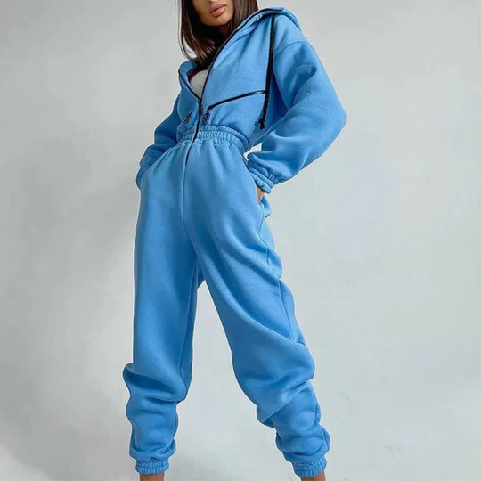 Simple Zip Up Coverall