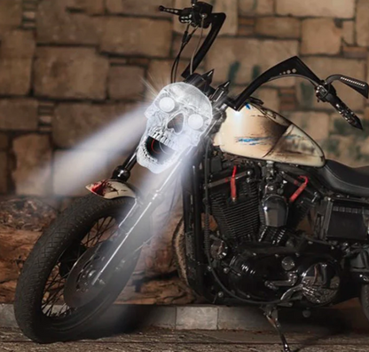 Bright Bike Skull Headlight
