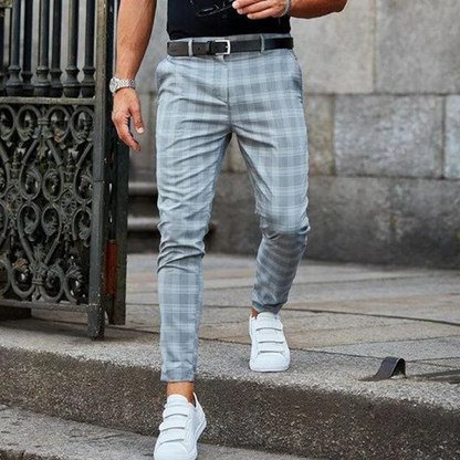 Classic Plaid Trousers