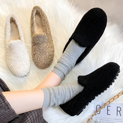 Cozy Women's Slipper Moccasins with Soft Fleece Inside