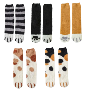 Cozy Kitty Warm Socks