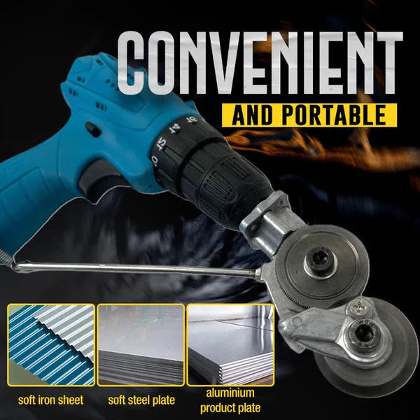 Heavy Duty Drill Bit Cutting Attachment
