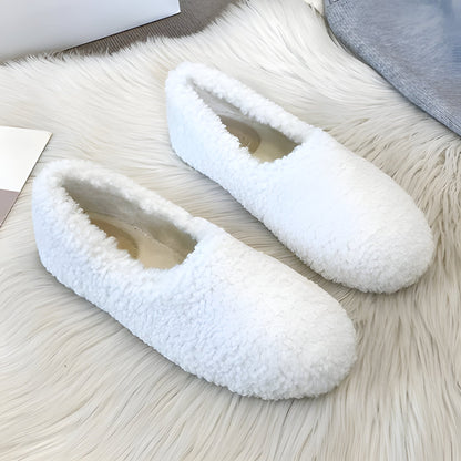 Warm Fuzzy Sheepskin Women's Winter Slippers
