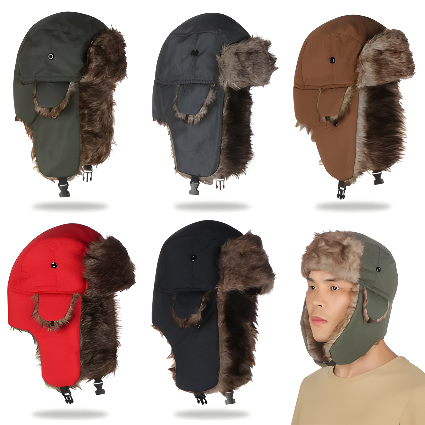 Thermal Insulated Snow Hat for Extreme Cold