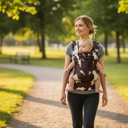 Comfortable Baby Sling with Adjustable Back Support