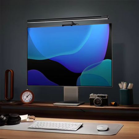 Compact LED Computer Screen Light for Desk Use - Hehif