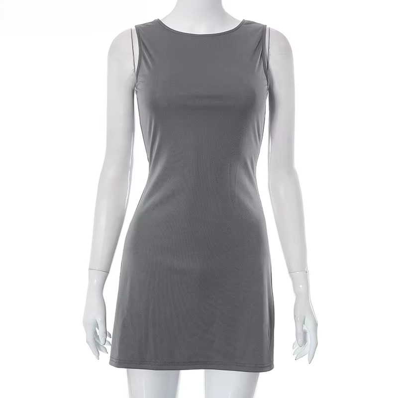 Cute Strapless Bodycon Summer Dress for Women