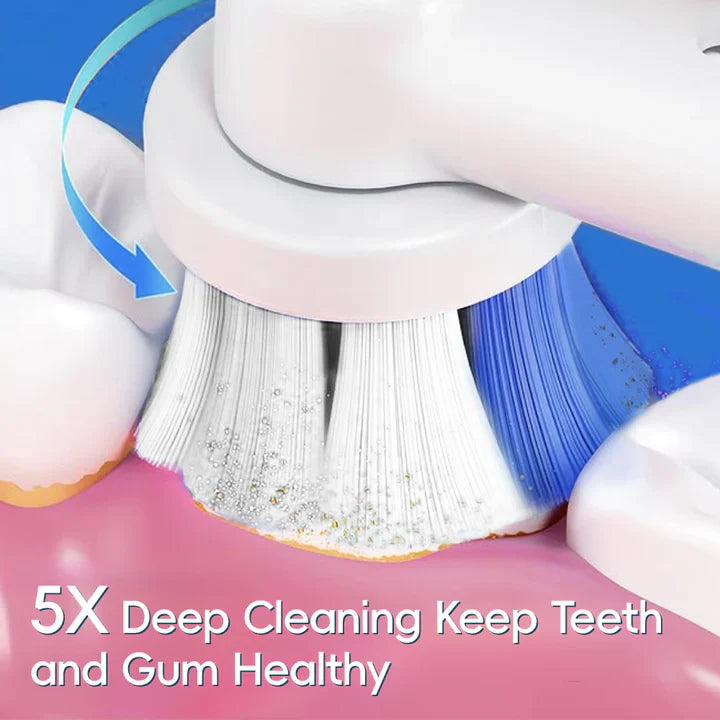Spin Toothbrush with Rotating Head