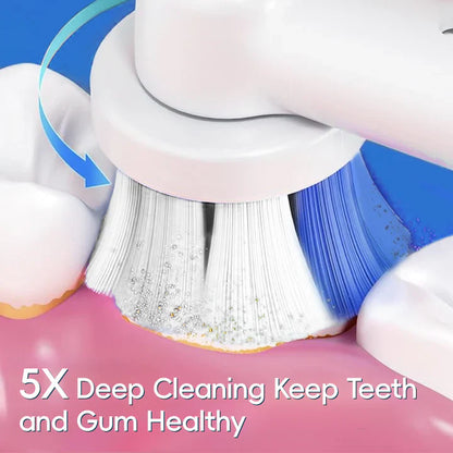 Spin Toothbrush with Rotating Head