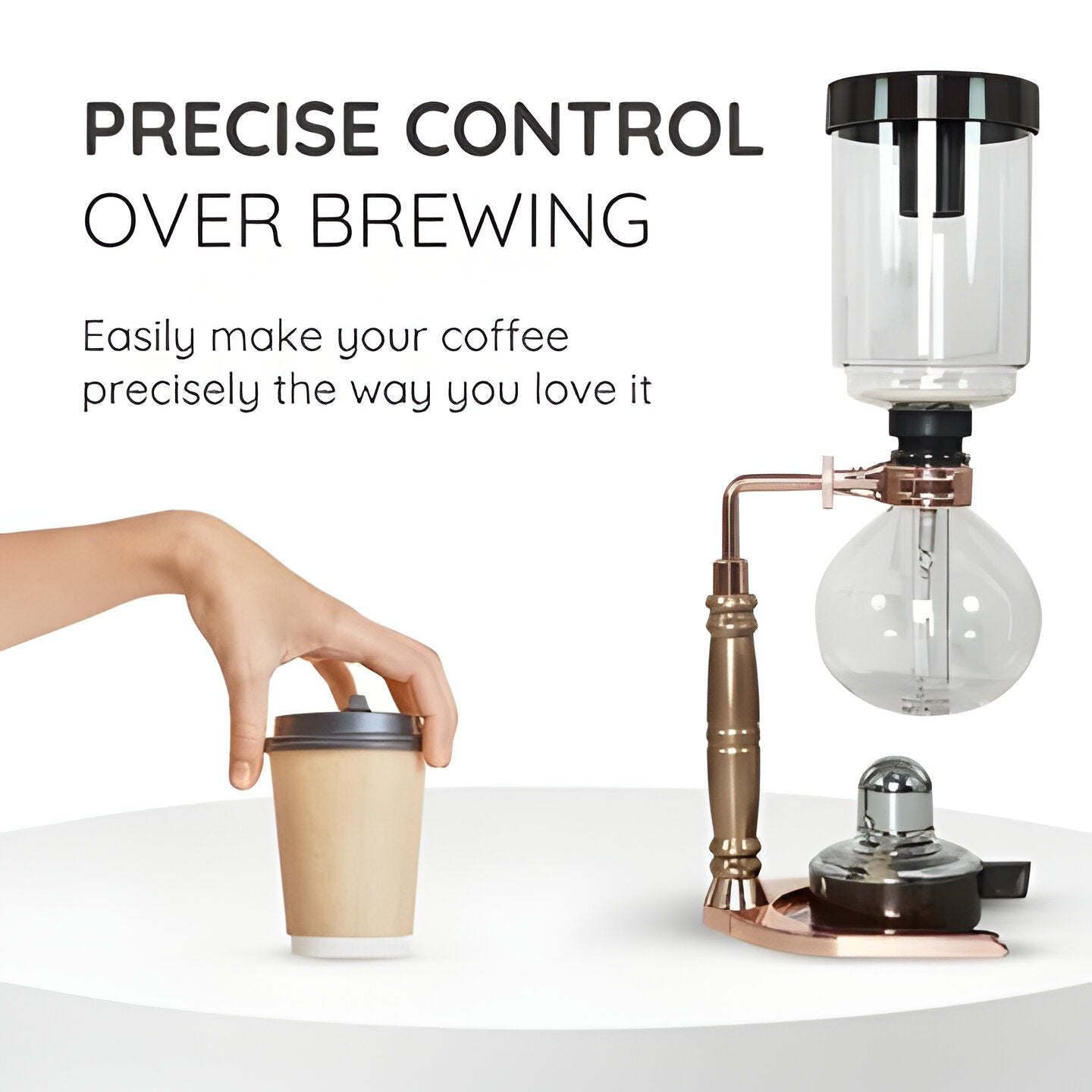 Classic Manual Pour Over Coffee Brewer