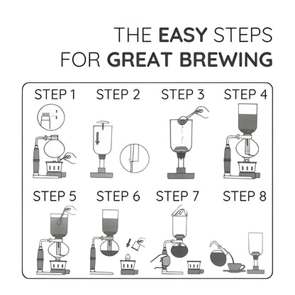 Classic Manual Pour Over Coffee Brewer