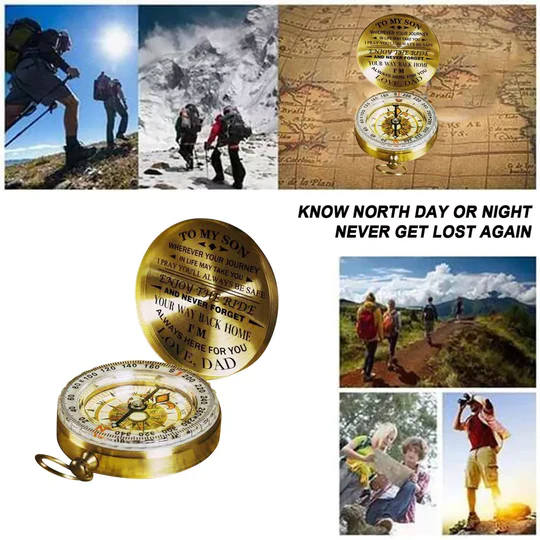 Stylish Outdoor Navigation Multi Tool Compass