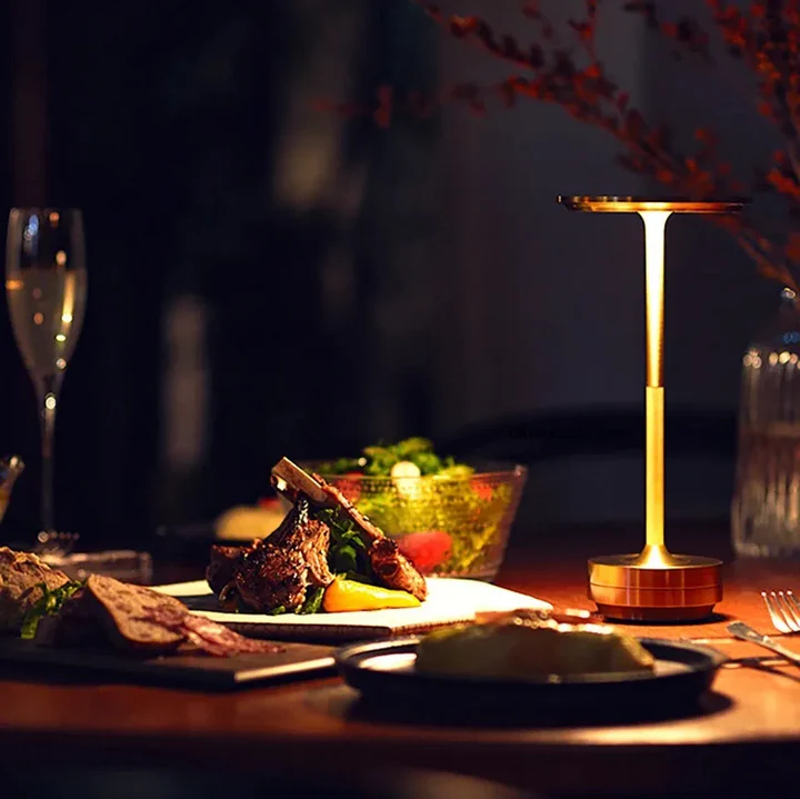 Portable LED Desk Lamp - Adjustable Rechargeable Table Light