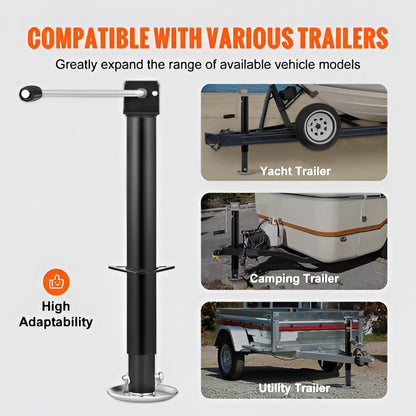 Strong Steel Trailer Jack 5000lb Lift Capacity