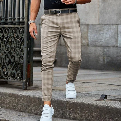Classic Plaid Trousers