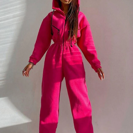 Simple Zip Up Coverall