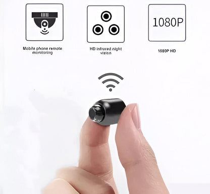 Compact Wireless Night Vision Security Camera