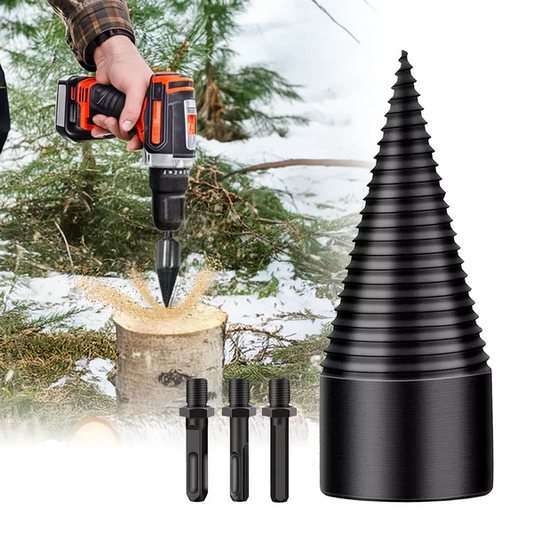 Heavy Duty Log Splitter Drill Attachment - Hehif