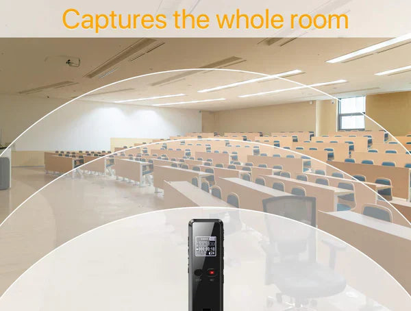 Compact Portable Voice Recorder with Speaker