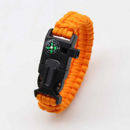 Tactical Survival Paracord Bracelet with Fire Starter