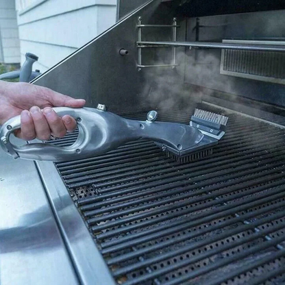 Heavy Duty BBQ Grill Cleaning Brush Charcoal Scraper