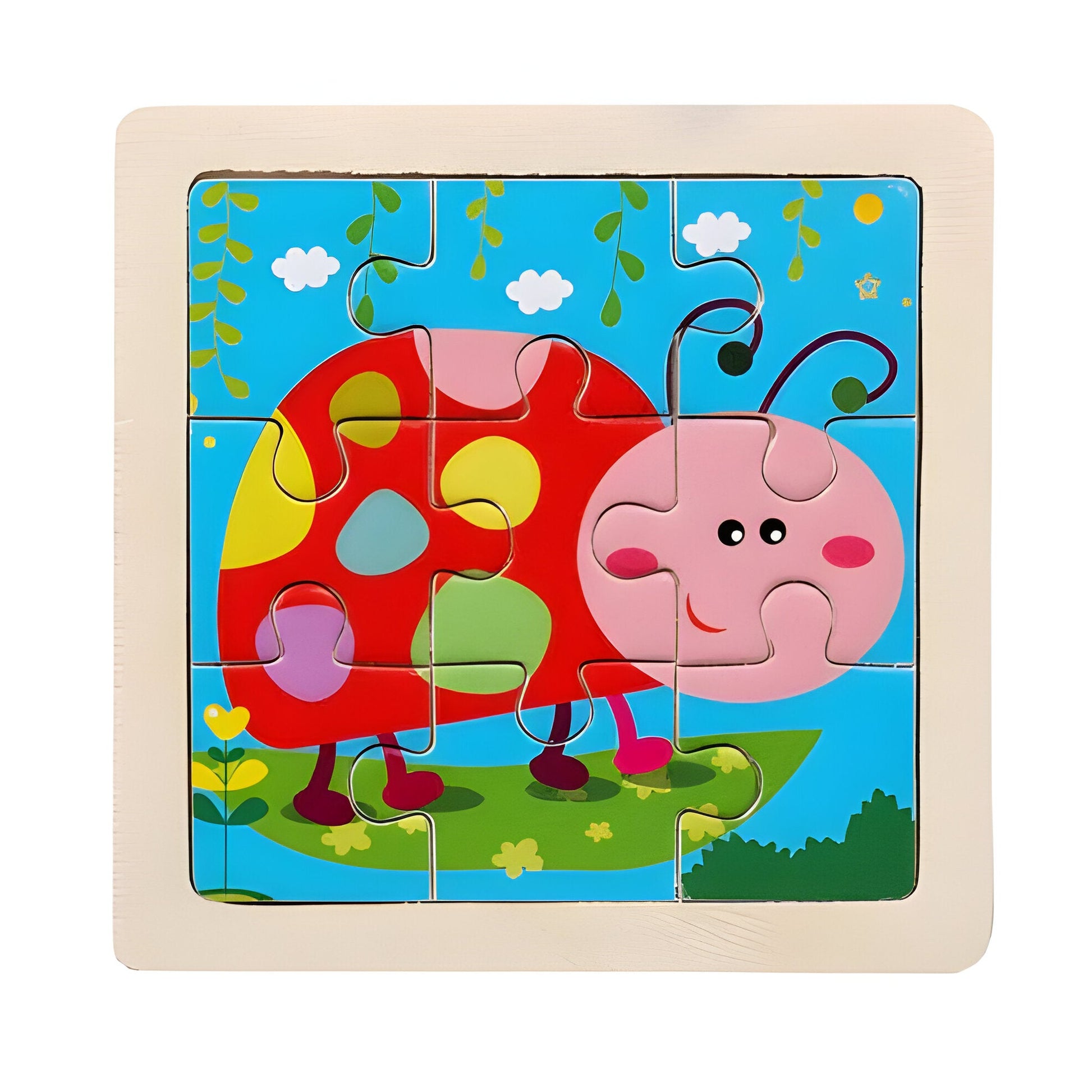 Educational Wooden Shape Sorting Toy for Kids - Hehif
