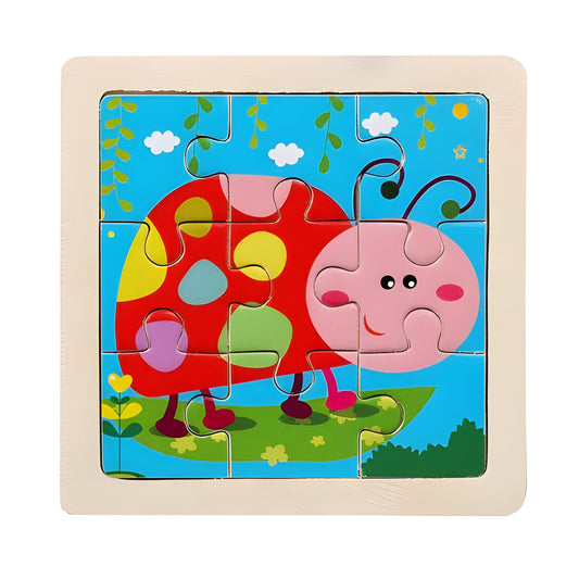 Educational Wooden Shape Sorting Toy for Kids - Hehif