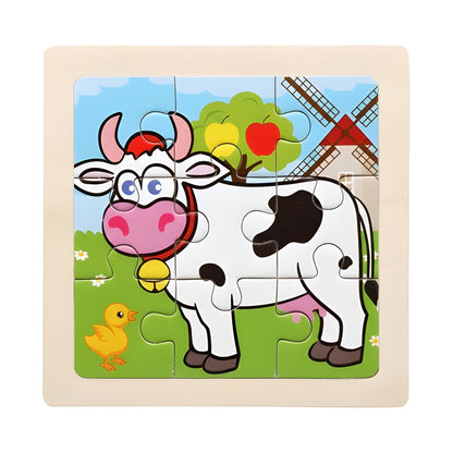 Educational Wooden Shape Sorting Toy for Kids