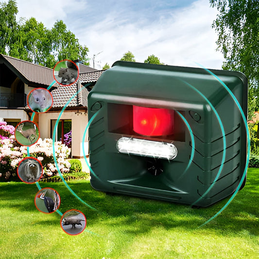 Outdoor Pest Control Ultrasonic Repeller - Hehif