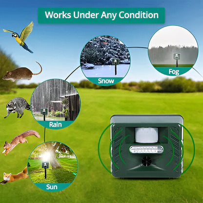 Outdoor Pest Control Ultrasonic Repeller