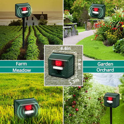 Outdoor Pest Control Ultrasonic Repeller
