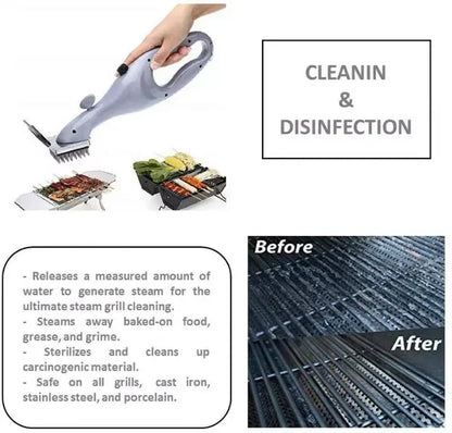 Heavy Duty BBQ Grill Cleaning Brush Charcoal Scraper