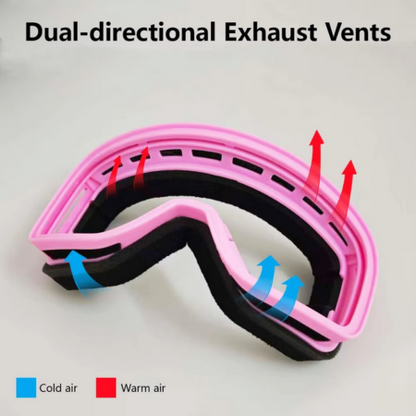 Youth Snow Goggles for Cold Weather Skiing