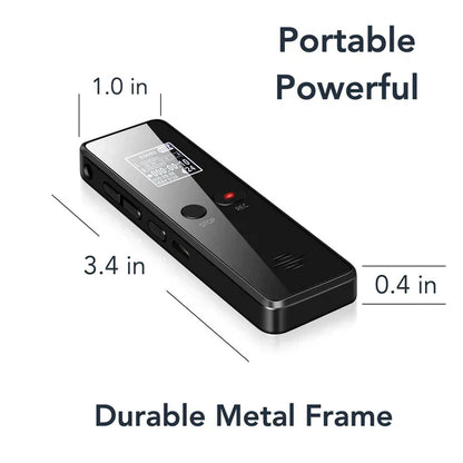Compact Portable Voice Recorder with Speaker