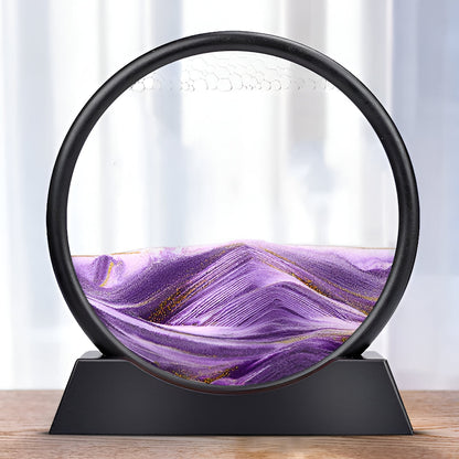 Colorful Kinetic Sand Art Decoration