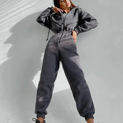Simple Zip Up Coverall
