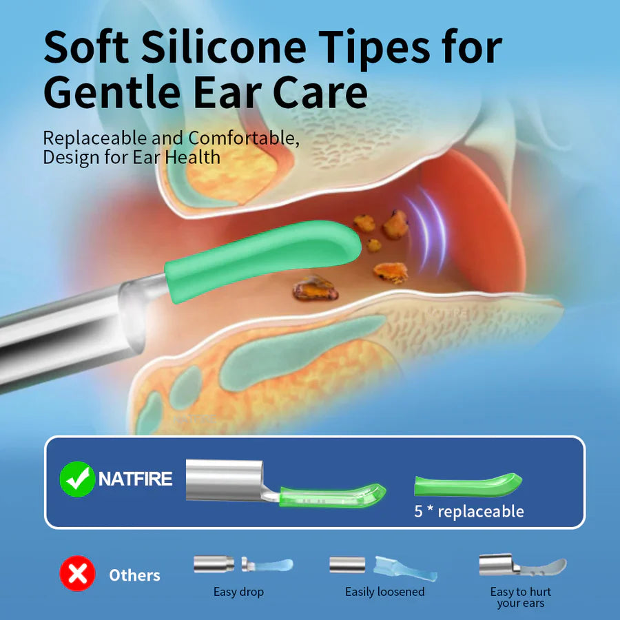 Wireless Ear Cleaner with LED Camera