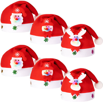 Fun Santa Christmas LED Hat